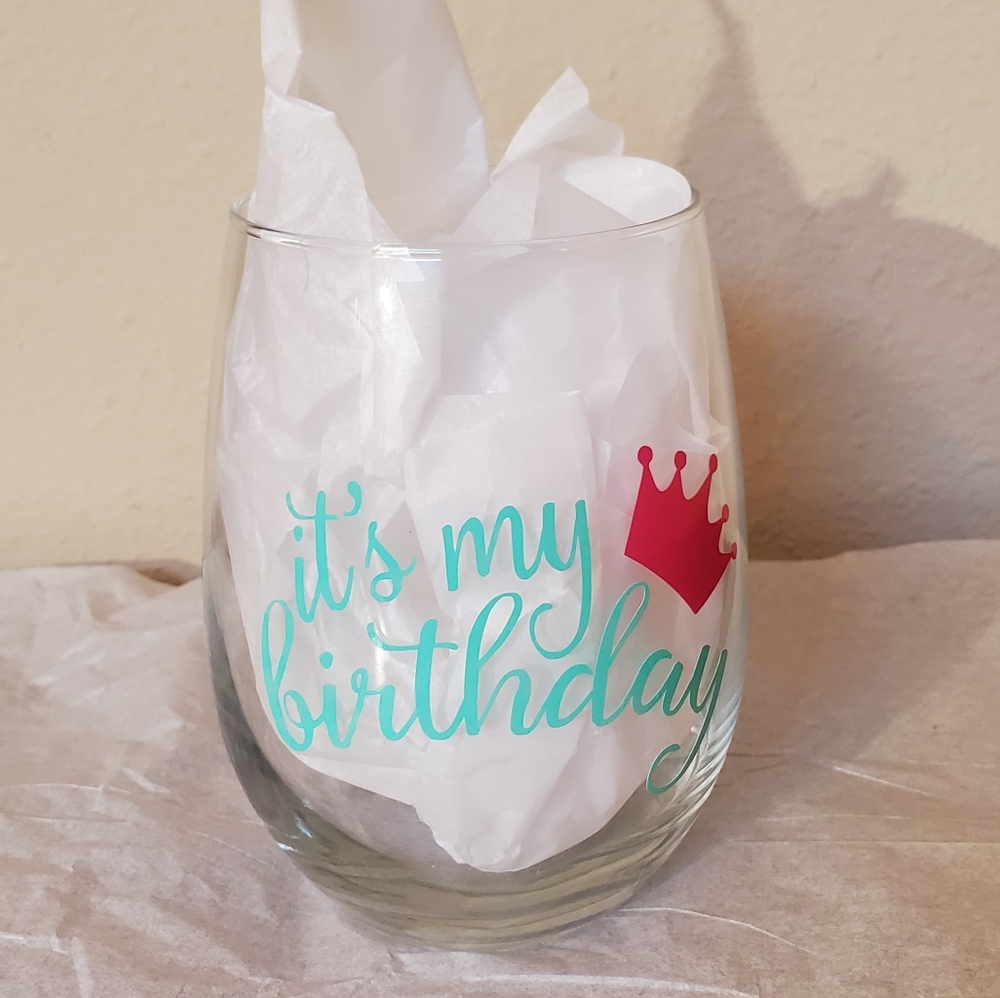 Stemless Wine Glass